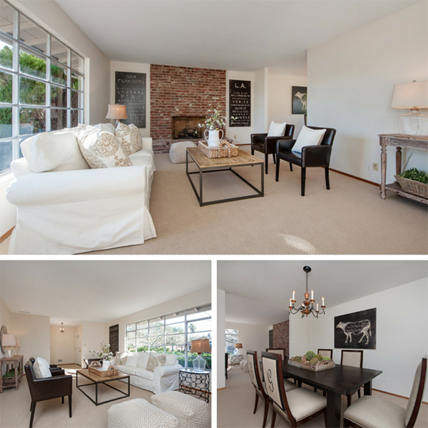 127 Hardie Drive, Moraga - Living Room + Dining Room