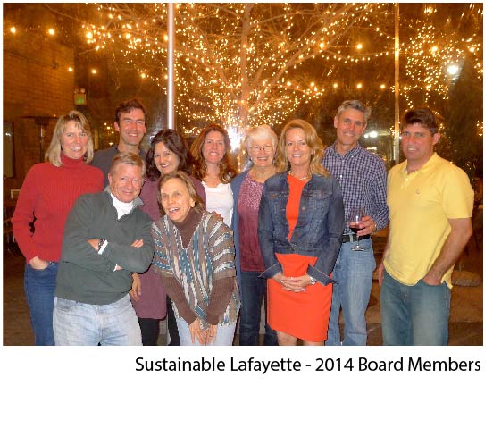 Sustainable Lafayette's 2014 Board Members