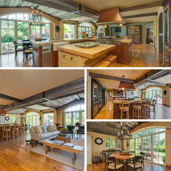 1258 Upper Happy Valley, California - Kitchen Great Room 