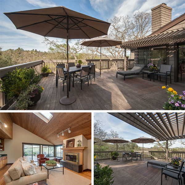 2 Roxanne Lane, Lafayette - Family Room and Adjacent View Deck